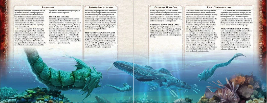 Modiphius Entertainment John Carter Of Mars: Prince Of Helium Era Supplemental Rulebook 6 Modiphius Entertainment John Carter Of Mars: Prince Of Helium Era Supplemental Rulebook