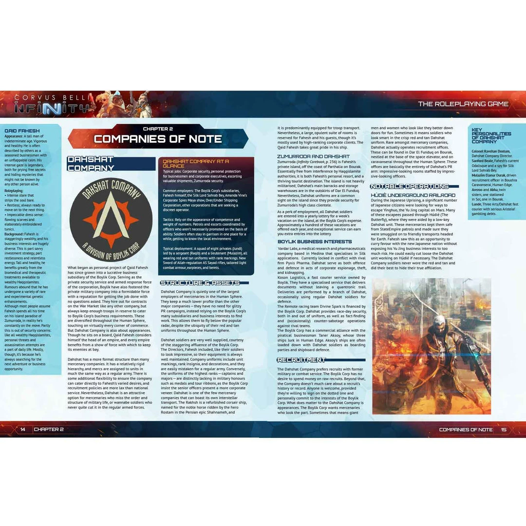 Modiphius Entertainment PDFs Infinity: Mercenaries Sourcebook - PDF 7 Modiphius Entertainment PDFs Infinity: Mercenaries Sourcebook - PDF