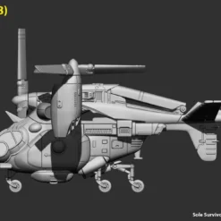 Modiphius Entertainment PDFs Fallout: Wasteland Warfare - Print At Home - Parked Vertibird STL