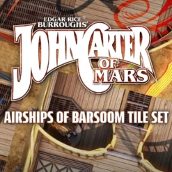 Modiphius Entertainment John Carter Of Mars: Airships Of Barsoom Tile Set - PDF PDFs