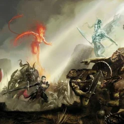 Modiphius Entertainment Drakerys: Ashral Orcs VS Paladinate Of Irosia Starter Set