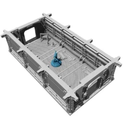 Modiphius Entertainment Fallout: Wasteland Warfare - Print At Home - Vault Flooring Pack STL PDFs