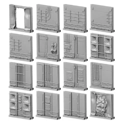 Modiphius Entertainment Fallout: Wasteland Warfare - Print At Home - Vault STL Bundle 8 Modiphius Entertainment Fallout: Wasteland Warfare - Print At Home - Vault STL Bundle