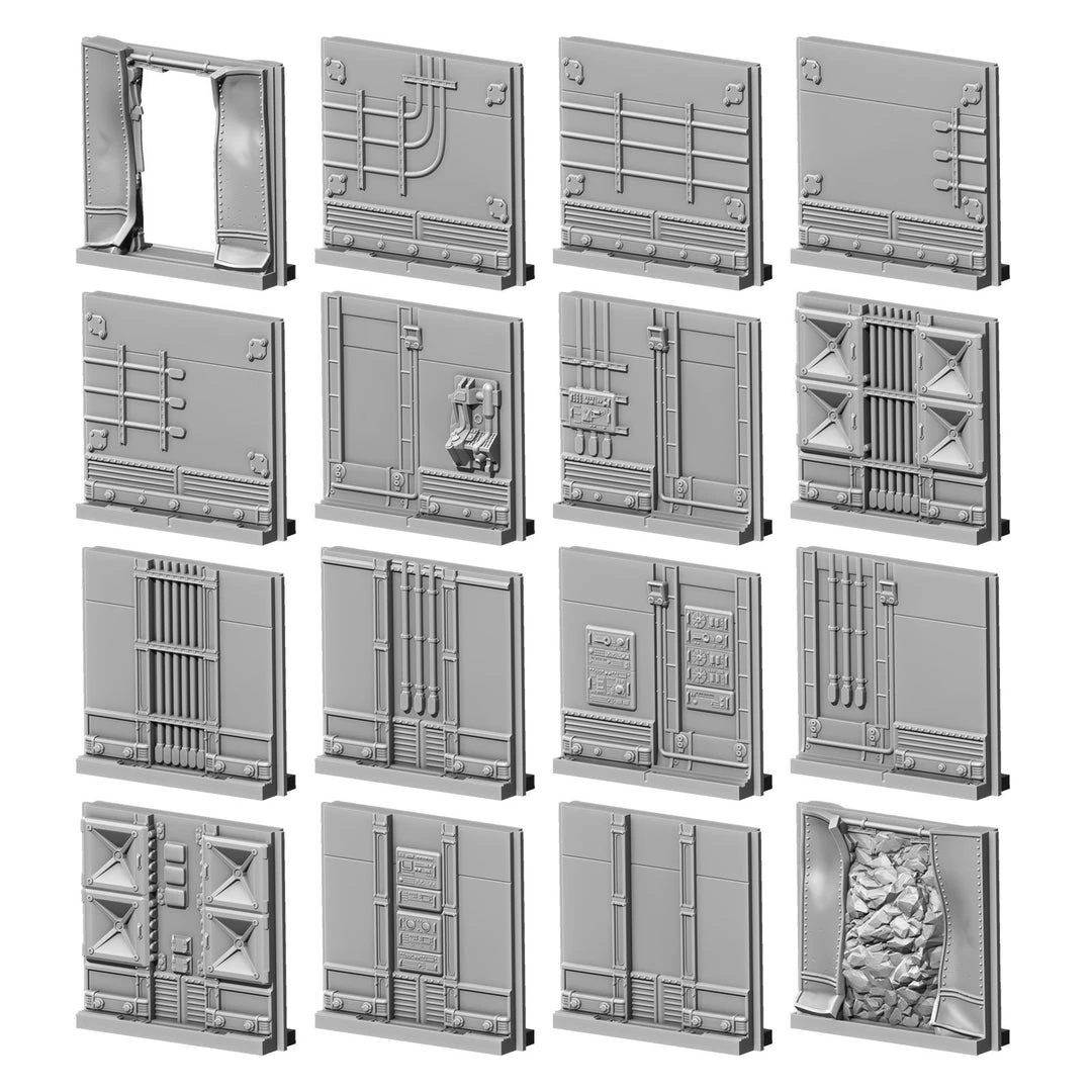 Modiphius Entertainment Fallout: Wasteland Warfare - Print At Home - Vault STL Bundle 4 Modiphius Entertainment Fallout: Wasteland Warfare - Print At Home - Vault STL Bundle