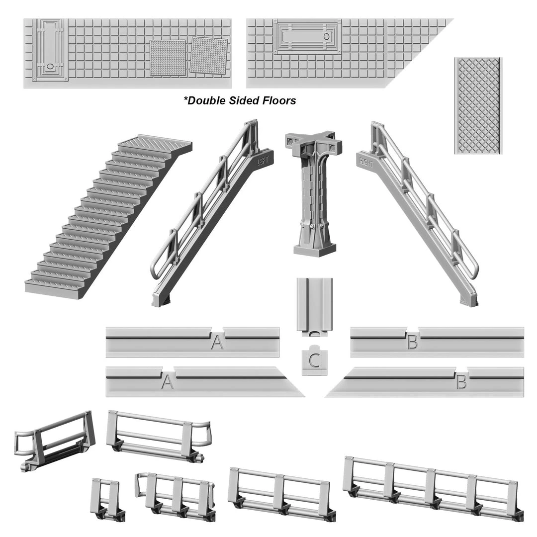 Modiphius Entertainment Fallout: Wasteland Warfare - Print At Home - Vault STL Bundle 5 Modiphius Entertainment Fallout: Wasteland Warfare - Print At Home - Vault STL Bundle