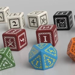 Free League Publishing Forbidden Lands: Custom Dice Set