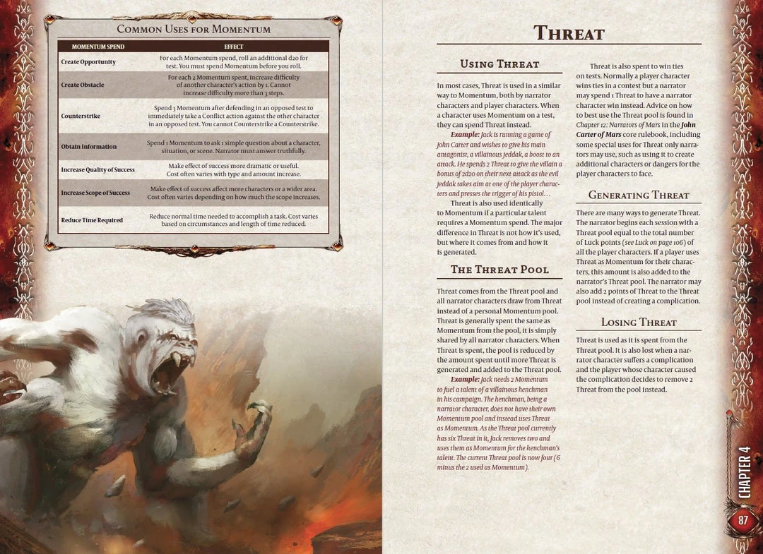 Modiphius Entertainment John Carter Of Mars: Player's Guide - PDF 6 Modiphius Entertainment John Carter Of Mars: Player's Guide - PDF