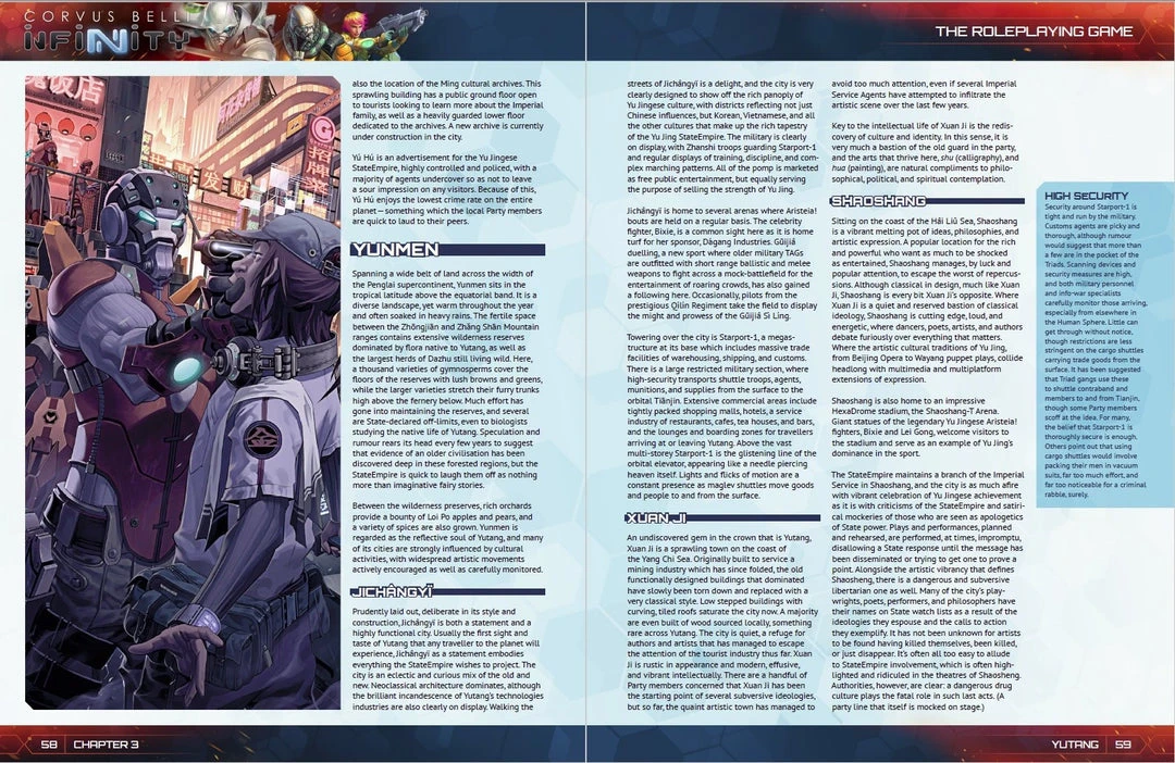 Modiphius Entertainment Infinity: Yu Jing 7 Modiphius Entertainment Infinity: Yu Jing