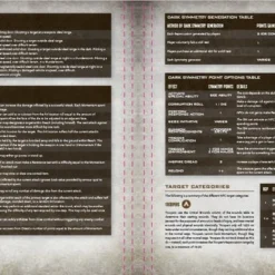 Modiphius Entertainment Mutant Chronicles Gamesmaster Screen