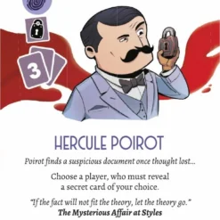 Modiphius Entertainment Agatha Christie's Death On The Cards