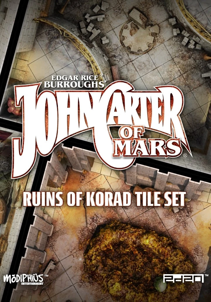 Modiphius Entertainment John Carter Of Mars: Ruins Of Korad Tile Set - PDF PDFs 3 Modiphius Entertainment John Carter Of Mars: Ruins Of Korad Tile Set - PDF PDFs