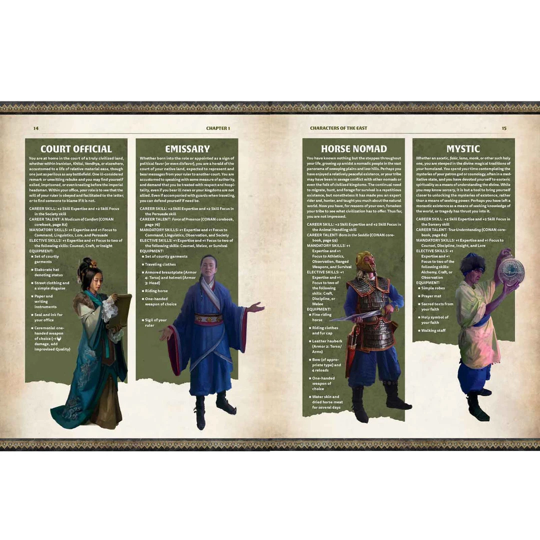 Modiphius Entertainment Conan The Wanderer Sourcebook 6 Modiphius Entertainment Conan The Wanderer Sourcebook