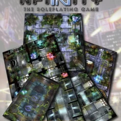 Modiphius Entertainment Infinity: Paradiso Geomorphic Tile Set - PDF