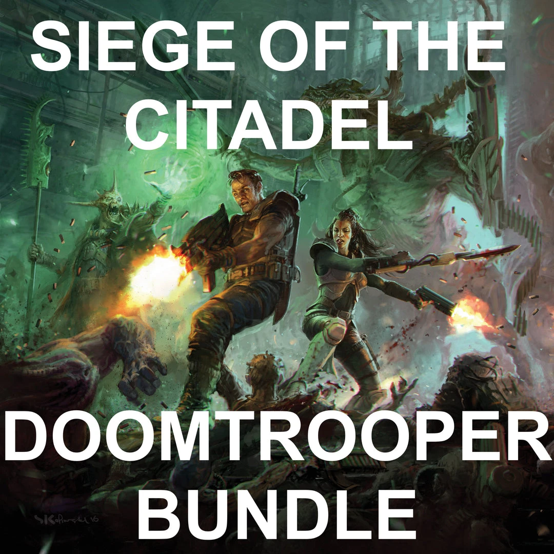 Modiphius Entertainment Siege Of The Citadel Doomtrooper Bundle 3 Modiphius Entertainment Siege Of The Citadel Doomtrooper Bundle