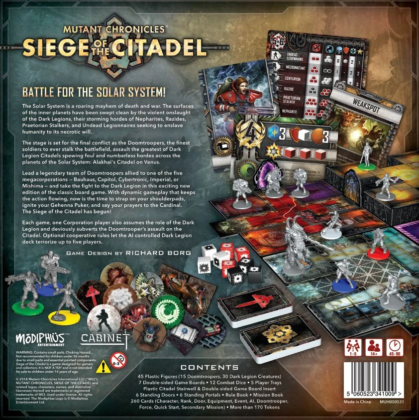 Modiphius Entertainment Siege Of The Citadel Doomtrooper Bundle 4 Modiphius Entertainment Siege Of The Citadel Doomtrooper Bundle
